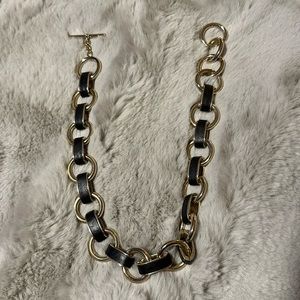 Like new Banana Republic Gold and Black necklace.